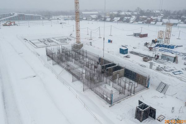 Ход строительства ЖК «Никольские луга» за Декабрь 2021 г., фото №5