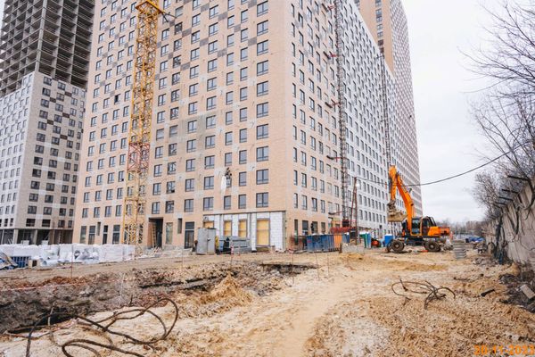Ход строительства ЖК «Алтуфьевское 53» за Ноябрь 2023 г., фото №2