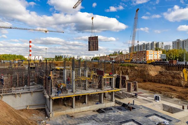 Ход строительства ЖК «Южные сады» за Сентябрь 2021 г., фото №5