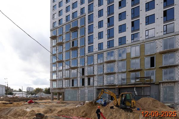 Ход строительства ЖК «Плеханова 11» за Сентябрь 2025 г., фото №5
