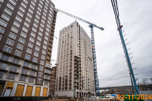 Ход строительства ЖК «Большая Академическая 85» за Ноябрь 2024 г., фото №3