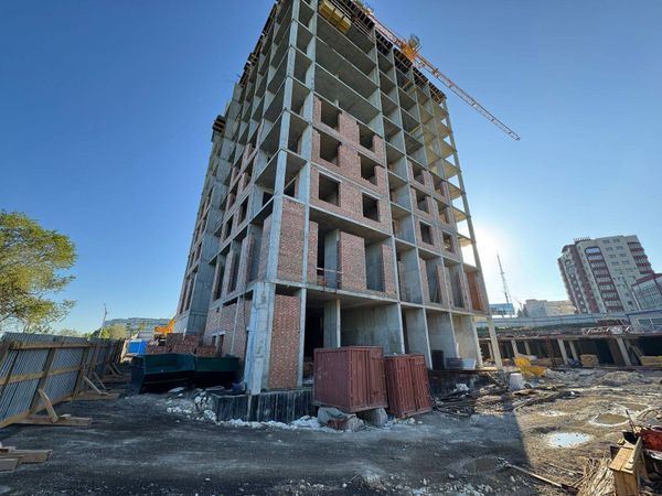 Ход строительства ЖК «Красноярский» за Май 2025 г., фото №3