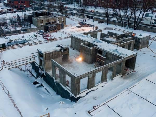Ход строительства ЖК «Большая Академическая 85» за Январь 2021 г., фото №5