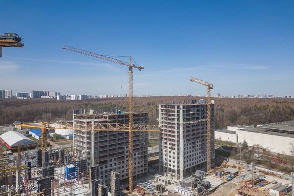 Ход строительства ЖК «Парксайд» за Апрель 2023 г., фото №4