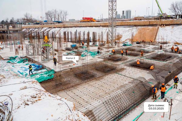 Ход строительства ЖК «НОВА» за Март 2025 г., фото №3