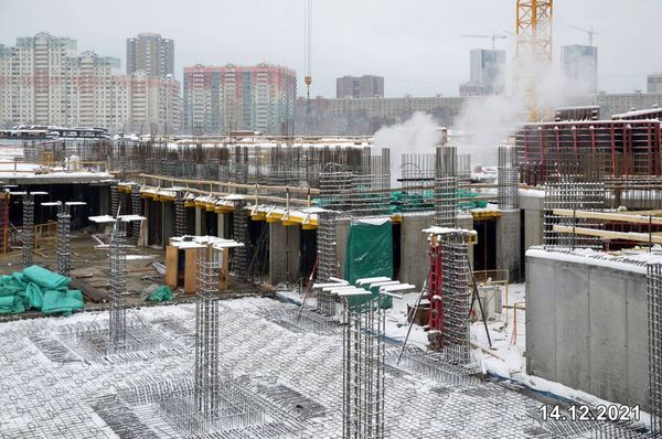 Ход строительства ЖК «Квартал Шагал» за Декабрь 2021 г., фото №3