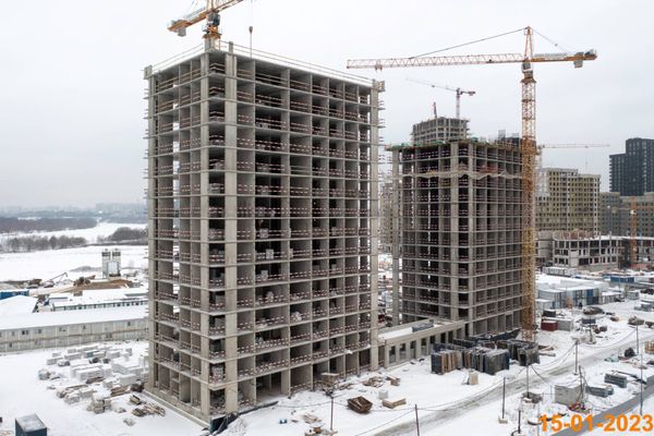 Ход строительства ЖК «Холланд парк» за Январь 2023 г., фото №2