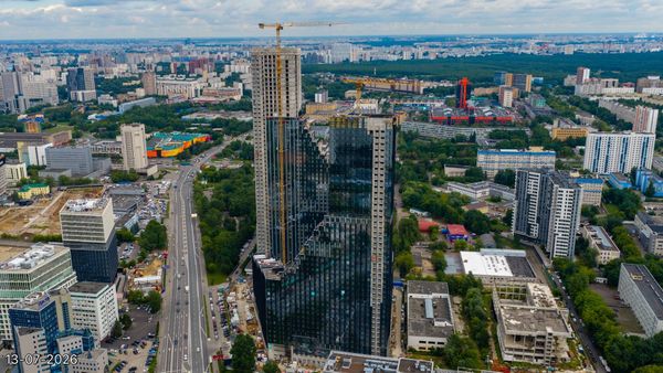 Ход строительства ЖК «Обручева 30» за Июль 2026 г., фото №2