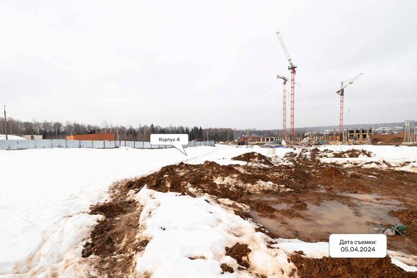 Ход строительства ЖК «Квартал Марьино» за Апрель 2024 г., фото №5
