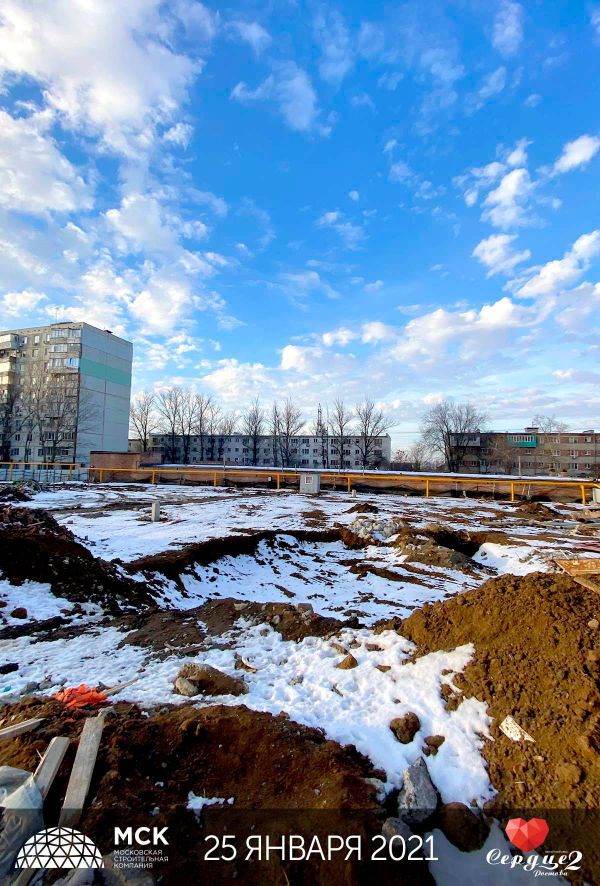Ход строительства ЖК «Сердце Ростова 2» за Февраль 2021 г., фото №3