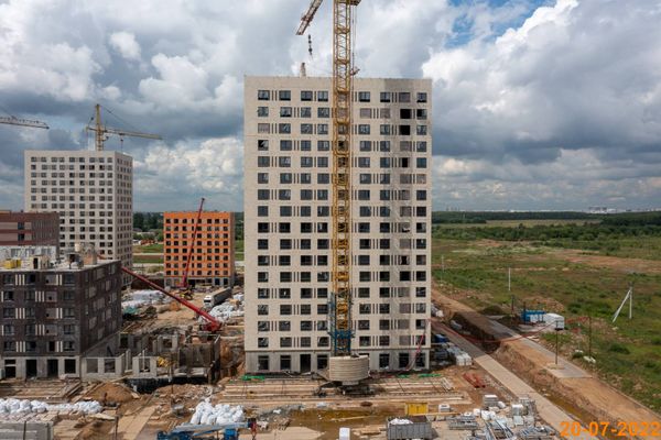 Ход строительства ЖК «Никольские луга» за Июль 2022 г., фото №5