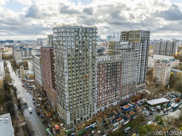 Ход строительства ЖК «Петровский парк II» за Ноябрь 2024 г., фото №4