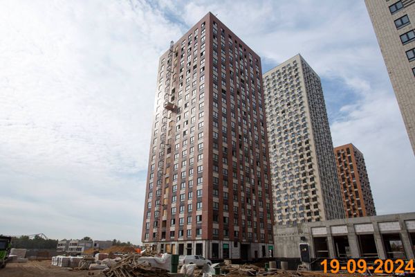 Ход строительства ЖК «Кавказский бульвар 51» за Сентябрь 2024 г., фото №4