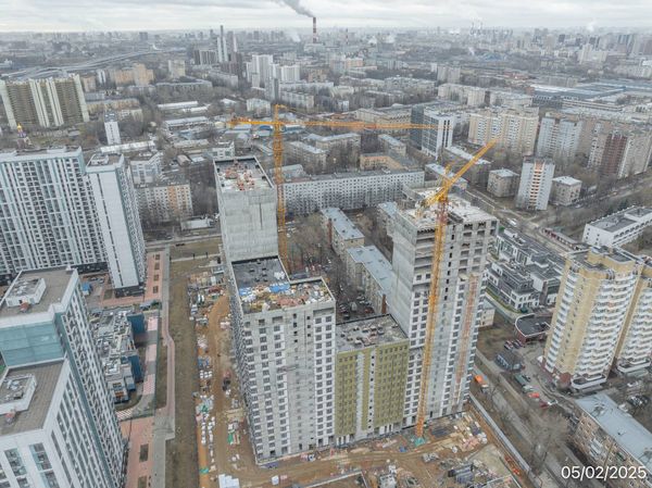 Ход строительства ЖК «Семеновский парк 2» за Февраль 2025 г., фото №5