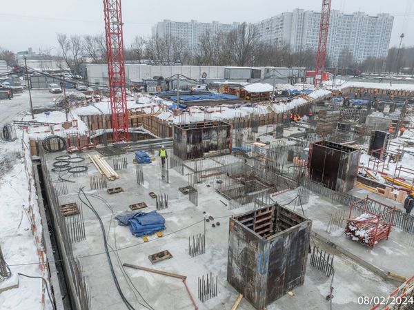 Ход строительства ЖК «Варшавские ворота» за Февраль 2024 г., фото №3