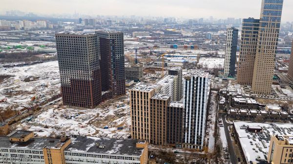 Ход строительства ЖК «Дмитровское небо» за Январь 2025 г., фото №2
