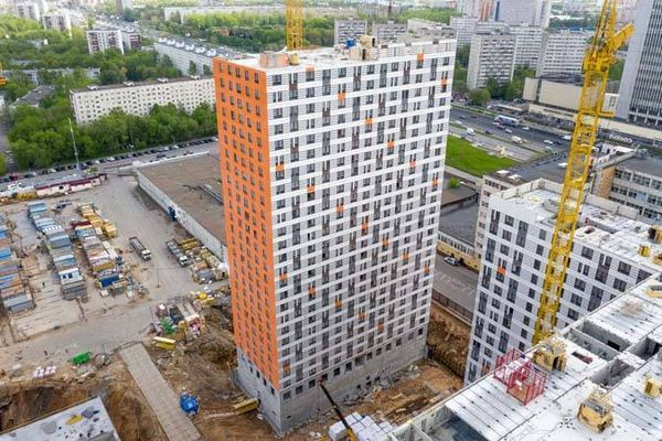 Ход строительства ЖК «Амурский парк» за Май 2021 г., фото №3