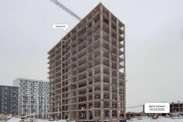 Ход строительства ЖК «Молжаниново» за Январь 2025 г., фото №5
