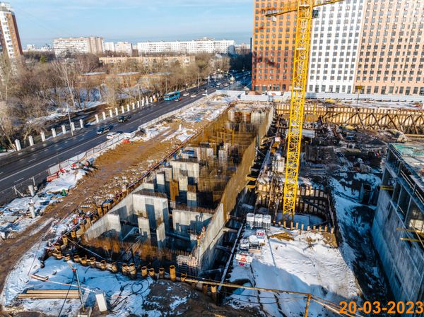 Ход строительства ЖК «Кольская 8» за Март 2023 г., фото №3