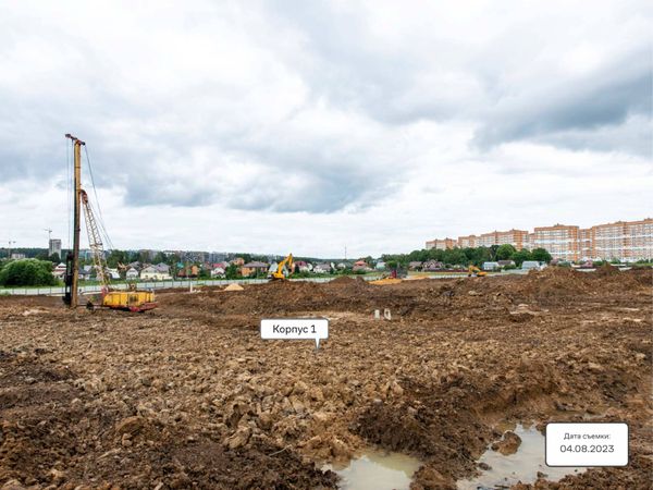 Ход строительства ЖК «Квартал Марьино» за Август 2023 г., фото №2