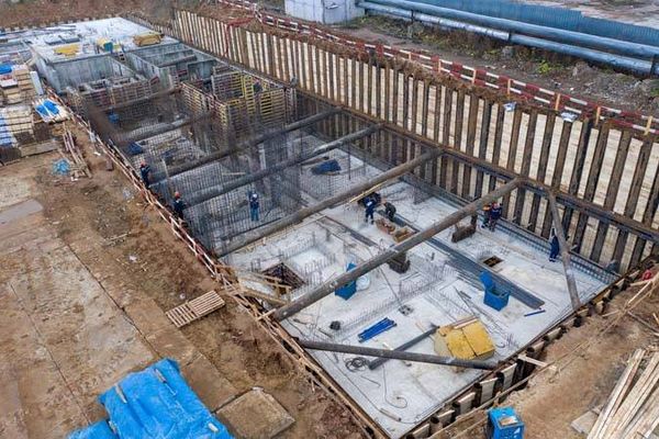 Ход строительства ЖК «Амурский парк» за Ноябрь 2020 г., фото №2