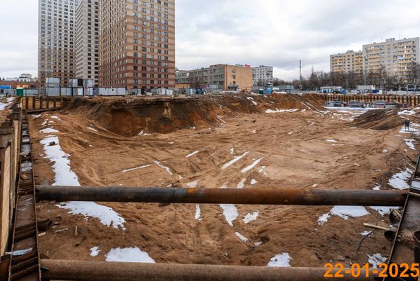 Ход строительства ЖК «Кронштадтский 9» за Январь 2025 г., фото №3