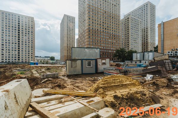 Ход строительства ЖК «Кронштадтский 9» за Июнь 2025 г., фото №5