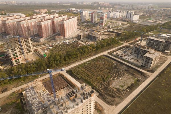 Ход строительства ЖК «Самолёт» за Октябрь 2021 г., фото №2