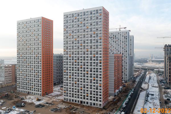 Ход строительства ЖК «Амурский парк» за Декабрь 2022 г., фото №3