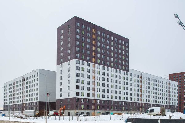 Ход строительства ЖК «Саларьево парк» за Февраль 2021 г., фото №3