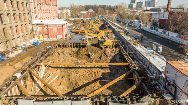 Ход строительства ЖК «Михалковский» за Март 2024 г., фото №4