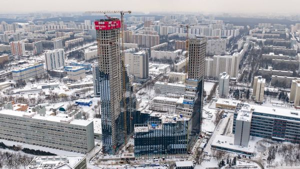 Ход строительства ЖК «Обручева 30» за Февраль 2026 г., фото №4