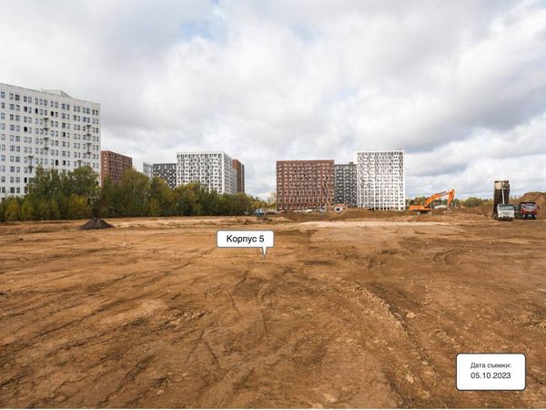 Ход строительства ЖК «Молжаниново» за Октябрь 2023 г., фото №5