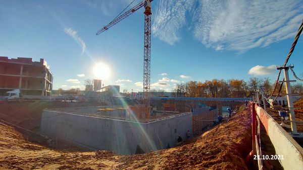 Ход строительства ЖК «Михалковский» за Октябрь 2021 г., фото №3