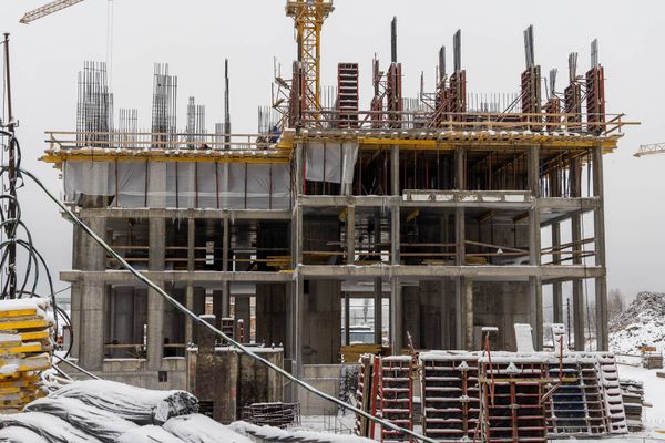 Ход строительства ЖК «Южные сады» за Декабрь 2021 г., фото №3