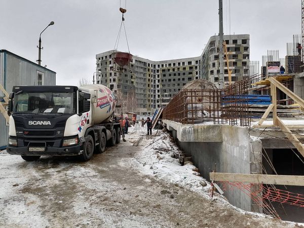 Ход строительства ЖК «УНО Головинские пруды» за Февраль 2023 г., фото №3