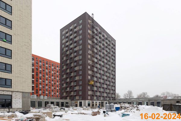 Ход строительства ЖК «Волжский парк» за Февраль 2024 г., фото №5