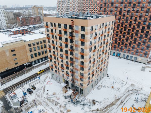 Ход строительства ЖК «Большая Академическая 85» за Февраль 2023 г., фото №3