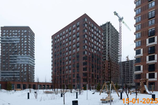 Ход строительства ЖК «Холланд парк» за Январь 2025 г., фото №2