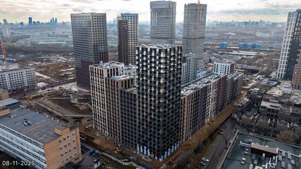 Ход строительства ЖК «Дмитровское небо» за Ноябрь 2025 г., фото №4