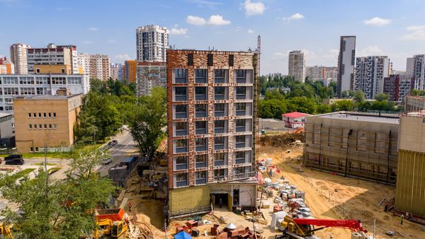 Ход строительства ЖК «Дмитровское небо» за Июнь 2026 г., фото №4