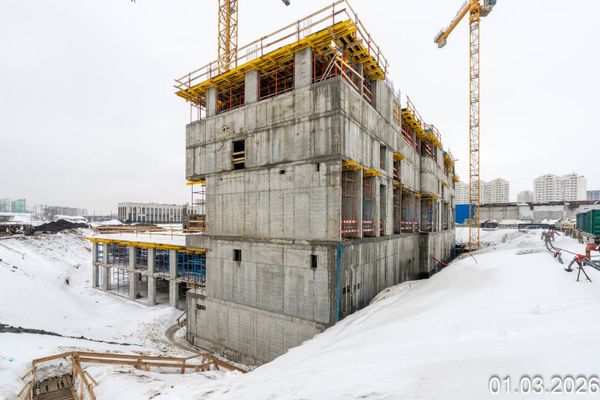 Ход строительства ЖК «Адмирал» за Март 2026 г., фото №3