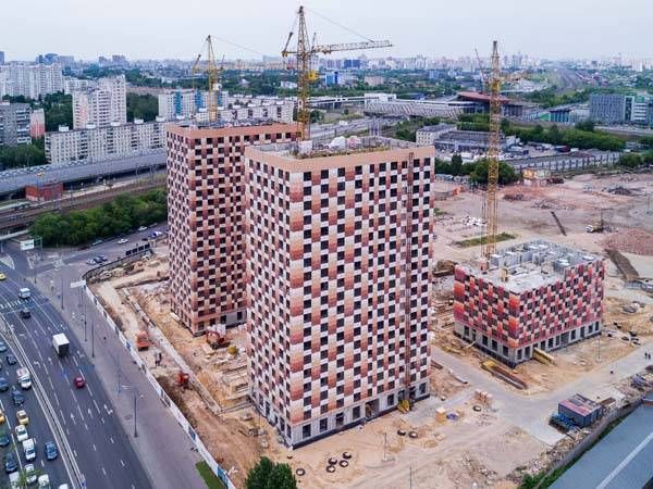 Ход строительства ЖК «Большая Академическая 85» за Июнь 2021 г., фото №3