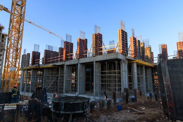 Ход строительства ЖК «Южные сады» за Март 2022 г., фото №4