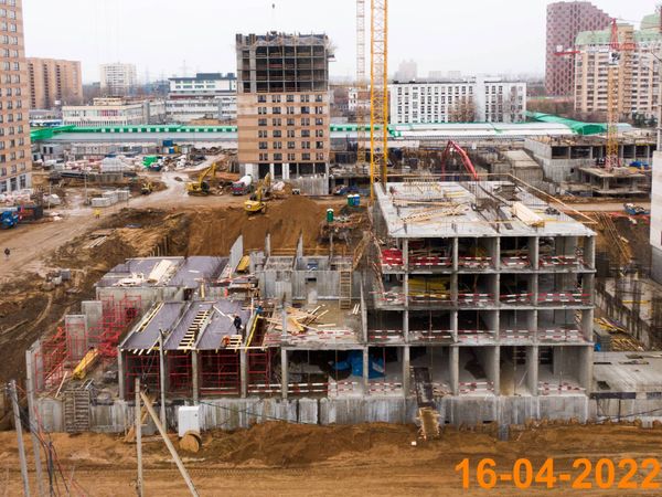Ход строительства ЖК «Кронштадтский 9» за Апрель 2022 г., фото №3