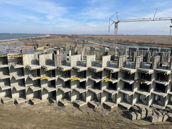 Ход строительства ЖК «Оазис Азова» за Февраль 2025 г., фото №3