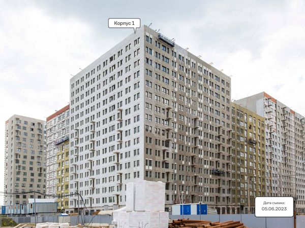 Ход строительства ЖК «Молжаниново» за Июнь 2023 г., фото №3