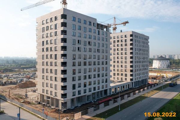 Ход строительства ЖК «Холланд парк» за Август 2022 г., фото №2