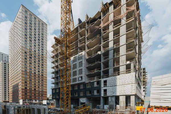 Ход строительства ЖК «Кронштадтский 9» за Июнь 2026 г., фото №4