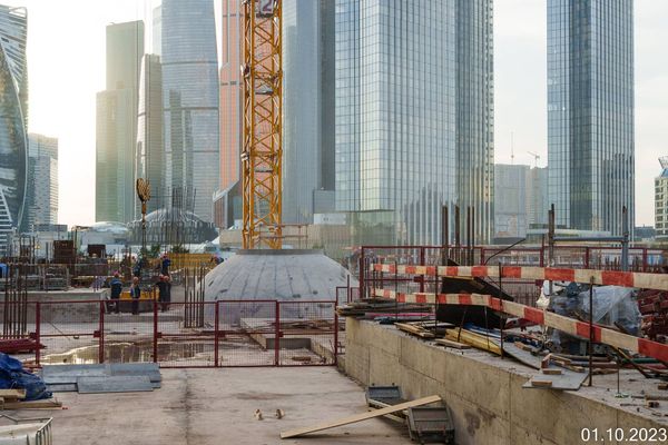 Ход строительства ЖК «Бадаевский» за Октябрь 2023 г., фото №5